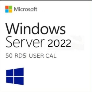 Windows Server 2022 Remote Desktop Services Device connections (50) CAL